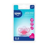 Wee Baby No:1 0-6 Ay Damaklı Desenli Emzik