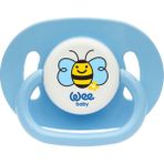 Wee Baby No:1 Mavi Oval Gövdeli Yuvarlak Uçlu Emzik