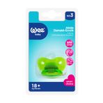 Wee Baby No:3 Yeşil Akide Damaklı Emzik