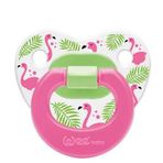 Wee Baby Pembe Desenli Damaklı Emzik