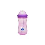 Wee Baby Pipetli Bardak Suluk Alıştırma Askılı Damlatmaz Mor