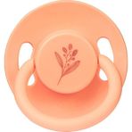 Wee Baby Pure Yuvarlak Kavçuk Emzik 6-18 Ay No:2 - 6 - 18 Ay - Turuncu