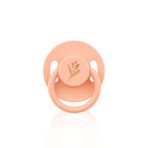 Wee Baby Pure Yuvarlak Uçlu Kauçuk Emzik No:1 Somon 0-6 Ay
