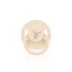 Wee Baby Pure Yuvarlak Uçlu Kauçuk Emzik No:2 Krem 6-18 Ay