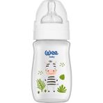 Wee Baby Safari Biberon 250 ml Gri Zebra