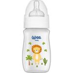 Wee Baby Safari Biberon 250 ml Turuncu Aslan