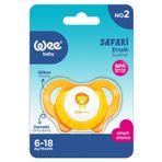 Wee Baby Safari Emzik No:2 Turuncu
