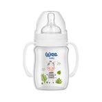 Wee Baby Safari Kulplu Biberon 150 ml Gri Zebra
