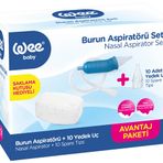 Wee Baby WEE945 Şeffaf Burun Aspiratörü Seti