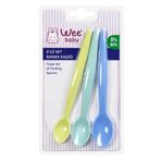 Wee WEE-123 3'lü Bebek Mama Kaşığı