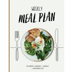Weekly Meal Plan Notepad 8.5 x 11 in 7-Days, 52-Week Menu Planning Notebook – Meal Planning Made Easy!