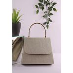 weem bag Elysara EB0265 | İNCİ SİM GÖZ ALICI METAL SAPLI ABİYE ÇANTA
