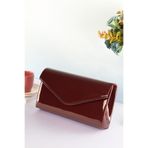 weem bag Elysara EB0405 | Rugan Biyeli Zarf Parıltılı Portföy Çanta
