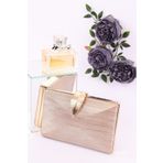 weem bag Elysara EB0713 | SİNDİRELLA GÖSTERİŞLİ YAPRAK BUKLE ABİYE ÇANTA