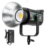 Weeylite 200W LED Video Işığı Kısılabilir 5600K Fotoğraf Stüdyosu Aydınlatma Seti, Bluetooth Uygulama Kontrollü, 22000LM, 79000lux @ 1m Portre, Düğün, Dış Mekan Çekimi, YouTube için LED Sürekli
