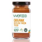 Wefood 55 gr Organik Seylon Tarçın Tozu