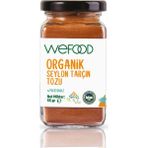 Wefood 55 gr Organik Seylon Tarçın Tozu