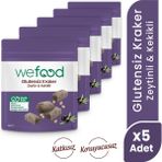 Wefood Glutensiz Zeytinli & Kekikli Kraker 40 g 5'li - 40 gr