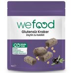 WEFOOD Glutensiz Zeytinli & Kekikli Kraker 40g