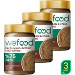 Wefood Keçiboynuzlu & Chialı Fıstık Ezmesi 300 G 3'lü - 900 gr
