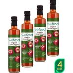 Wefood Organik Elma Sirkesi 500 Ml 4'Lü