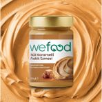 Wefood Süt Karamelli Fıstık Ezmesi 300 gr Atıştırmalık İçerik 1 Yaş ve Üzeri İçin Uygun