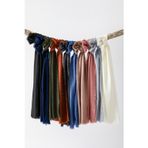 Wega Moda 12 Li Dağıtmalık Flamlı Tülbent Yazma Seti - 100X100 Cm, Pamuklu, 12 Farklı Renklerde Başörtüsü,