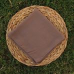 Wega Moda Wega Modadüz Renk Dikişli Tülbent, Oyalık Yazma, Düz India, Tülben, Oyalık Yazma. - 100 x 100 - Vizon