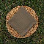 Wega Moda Wega Modadüz Renk Dikişli Tülbent, Oyalık Yazma, Düz India, Tülben, Oyalık Yazma. - 100 x 100 - Yeşil