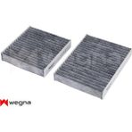 Wegna Depomix Polen Filtresi P207 1.4-1.4hdi-1.6hdi-1.4 16V-1.6 16V 06 C3 Ii 1.4-1.4hdi-1.6hdi 09 Karbonlu - Çok Renkli