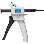Weicon 10653050 dozaj tabancası D 50 Easy-Mix epoksi yapıştırıcılar için 50 ml kartuş, siyah-gri