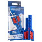 WEICON Tools Coax-Sıyırıcı No. 1 F Plus F Vidalı Konnektör İçin | Koaksiyel Kablolar, Anten Kabloları İçin Soyma Aleti