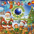 Weihnachten in Europa: Mal- und Mitmachbuch über Weihnachtsbräuche für Kinder ab 5 Jahren – Vorlese- und Beschäftigungsbuch für Advent und als Nikolausgeschenk