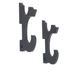 WEII Kılıç kanca duvar askısı Samuray kılıcı askı gösterge tutucu ayarlanabilir taşıyıcı Katana Wakizashi Tanto Genji için kılıç sanat aplike / 2 / hayvan