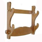 WEII Kılıç standı masif ahşap duvara monte edilmiş kılıç tutucu Japon Samurai Sword Katana Wakizashi Display Rack