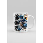 Weiler Riger Batman Dark Knight Karakter Baskılı Hediyelik Porselen Kupa - 300 ml