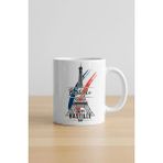 Weiler Riger Eyfel Kulesi Tasarım "happy Bastille Day" A Kalite Porselen Kupa - 300 ml