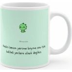 Weiler Riger Kaliteli Yerlere Alışık Değilsin Dinozor Tasarım Esprili Kupa MZ-023 - 300 ml