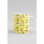 Weiler Riger Tweety Desenli A Kalite Porselen Kupa Bardak - 300 ml