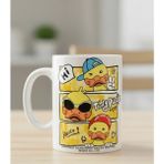Weiler Riger Yüksek Kalite Porselen Baskılı Kupa - Tidy Duck Özel Koleksiyon - 300 ml