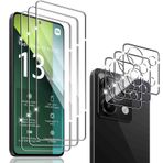 Weimierd Xiaomi Redmi Note 13 Pro 5G ile uyumlu koruyucu folyo, kırılmaz cam için, 3 adet folyo + 3 adet kamera koruması, 9H sertlikte folyo, 0,33 mm ultra şeffaf ekran koruyucu folyo