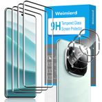 Weimierd Xiaomi Redmi Note 14 Pro Plus 5G / Note 14 Pro için koruyucu folyo + 5G kırılmaz cam için, 3 adet folyo + 3 adet kamera koruması, 9H sertlik folyosu, 0,33 mm ultra şeffaf ekran koruyucu folyo