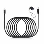 weishan Elgato HD60 S+, HD60 X Oyun Yakalama Kartı ve Wave 3 için USB C Kablosu, XLR Kondansatörlü Mikrofon - Adaptörlü Süper Hızlı Şarj Kablosu, 2,0 m Uzunluğunda