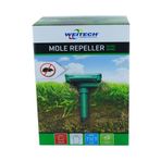 Weitech Belçika Malı - WK0675 Solar Köstebek, Tarla Faresi Ultrasonik Kovucu IP44 –100 M²