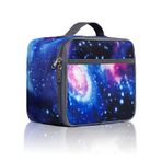 WeiWyTex Erkek Çocuk/Kız Çocuklar için Galaxy Yalıtımlı Öğle Yemeği Çantası, Yeniden Kullanılabilir Soğutucu Öğle Yemeği Kutusu, Çocuklar Okul/Piknik/Seyahat için
