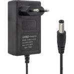 Weko 12 Volt 2 Amper 24 Watt Plastik Kasa Priz Tipi Adaptör (5.5x2.5 Uçlu) - Siyah