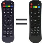 Weko Kawai KW-6850-6950-8400 / Polsat PLZ-14923 / Kennon Mini Hd Uydu Kumanda (16611=3444) - Siyah