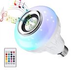 Weko Ledx Al-SPKR Kumandalı Bluetooth Hoparlör Ampul 500 Lümen Rgb Ledli E27 Lamba