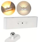 Weko Ledx SK-BD188F Çift Yönlü Hareket Sensörlü Dekoratif Şarjlı Duvar Aplik 2 Mercekli 15 Smd Ledli 3000K-4000K-6500K