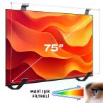 Weko Wk-29929 75" Mavi Işık Filtreli Tv Ekran Koruyucu Darbeye Dayanıklı 2Mm Optik Difüzörlü